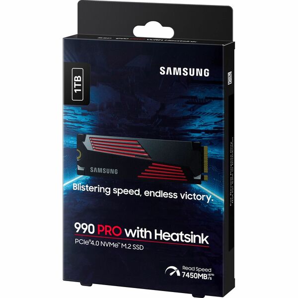 SAMSUNG 990 Pro 1TB M.2 NVMe PCIe 4.0 Solid State Drive