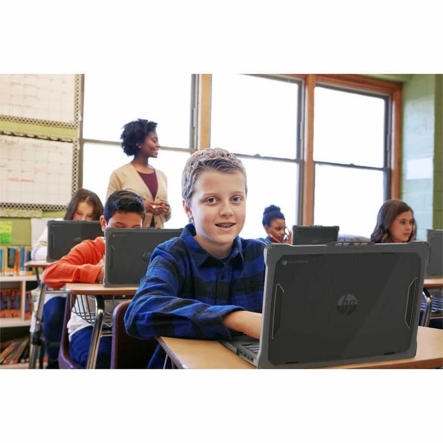 Grey and clear slide case for HP Fortis G10 14 laptop — alternate view 9