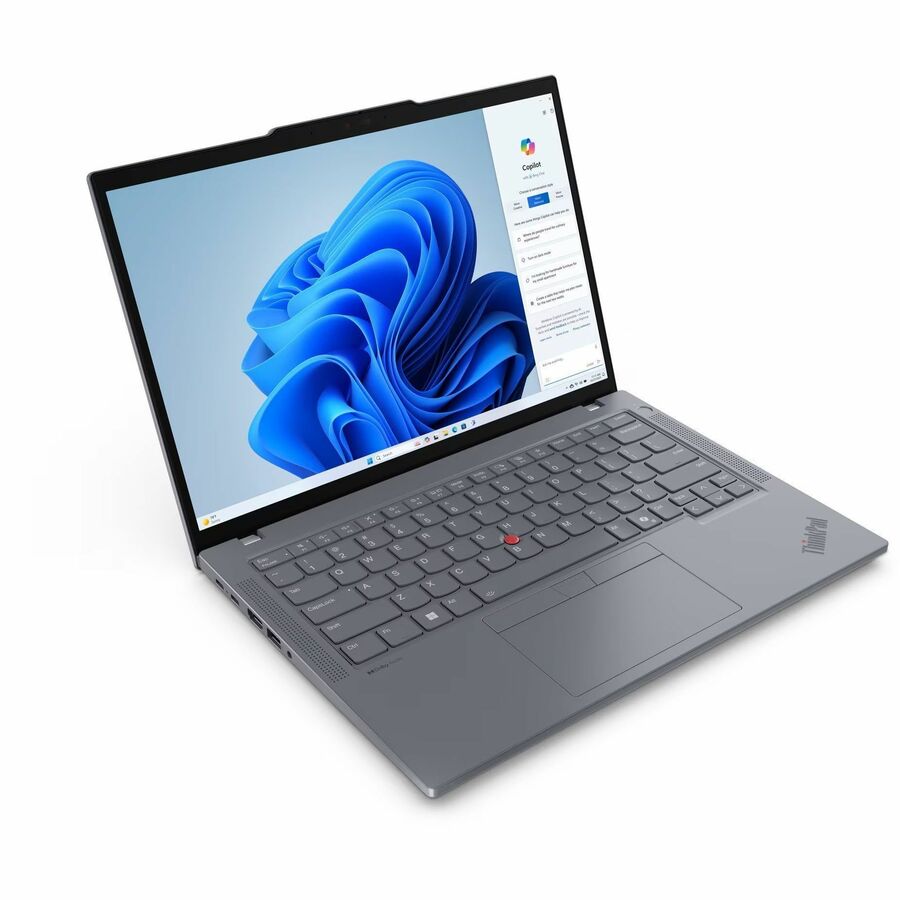 Lenovo ThinkPad T14 Gen 5 21MC000NUS 14" Notebook - WUXGA - 60 Hz - AMD Ryzen 5 PRO 8540U - 16 GB - 256 GB SSD - English Keyboard - Gray