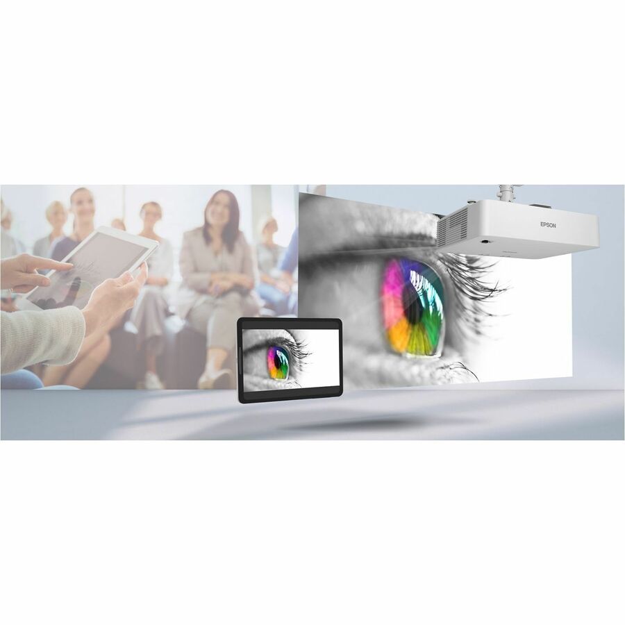 Epson PowerLite L790U Standard Throw 3LCD Projector - 21:9 - Ceiling Mountable - White