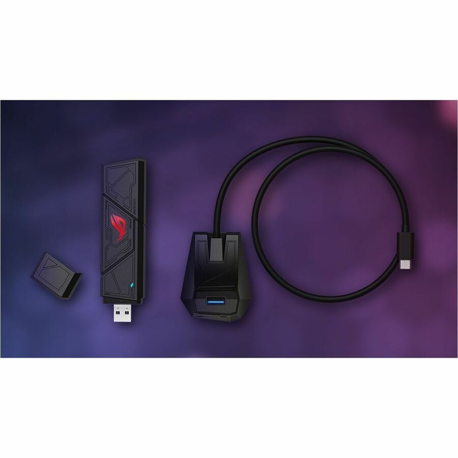 ASUS ROG USB-BE92 Tri-band BE6500 WiFi 7 USB Adapter