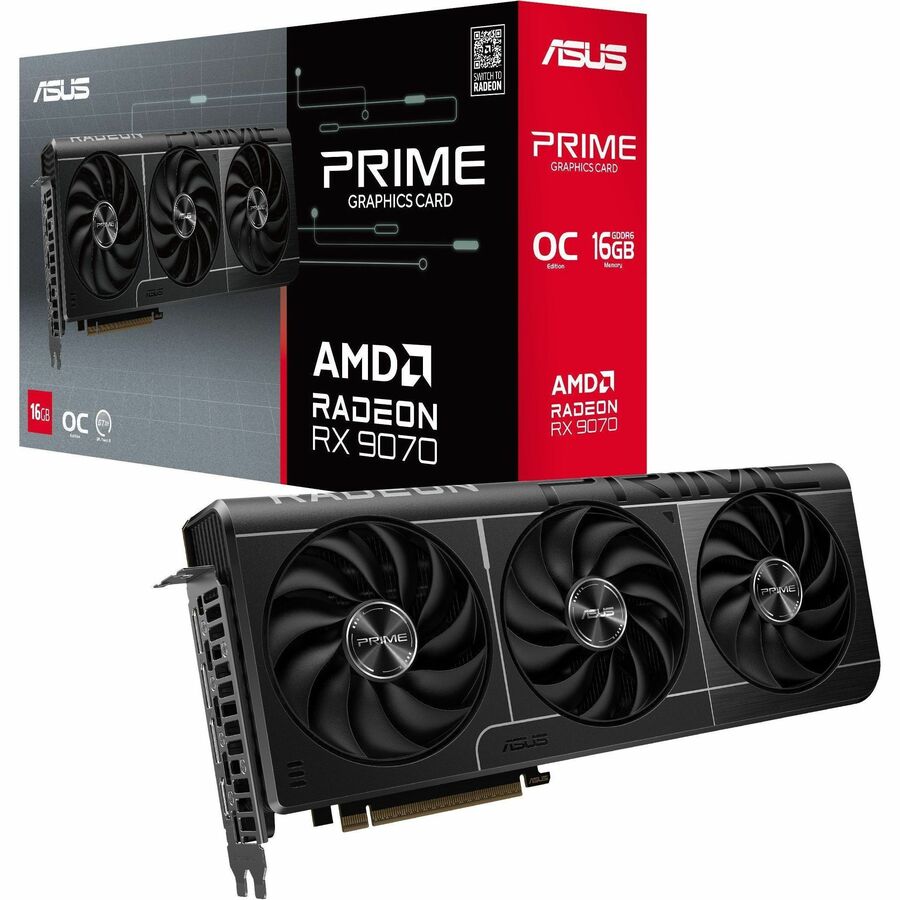 最終価格 AMD RADEON RX 9070 PRIME OC ASUS PRIME Radeon RX 907016GB 256-Bit GDDR6 PCI Express 5.0 RDNA 4