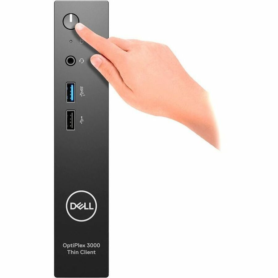 Dell OptiPlex 3000 Thin Client - Intel Pentium Silver N6005 Quad-core (4 Core) 2 GHz - Standard Black