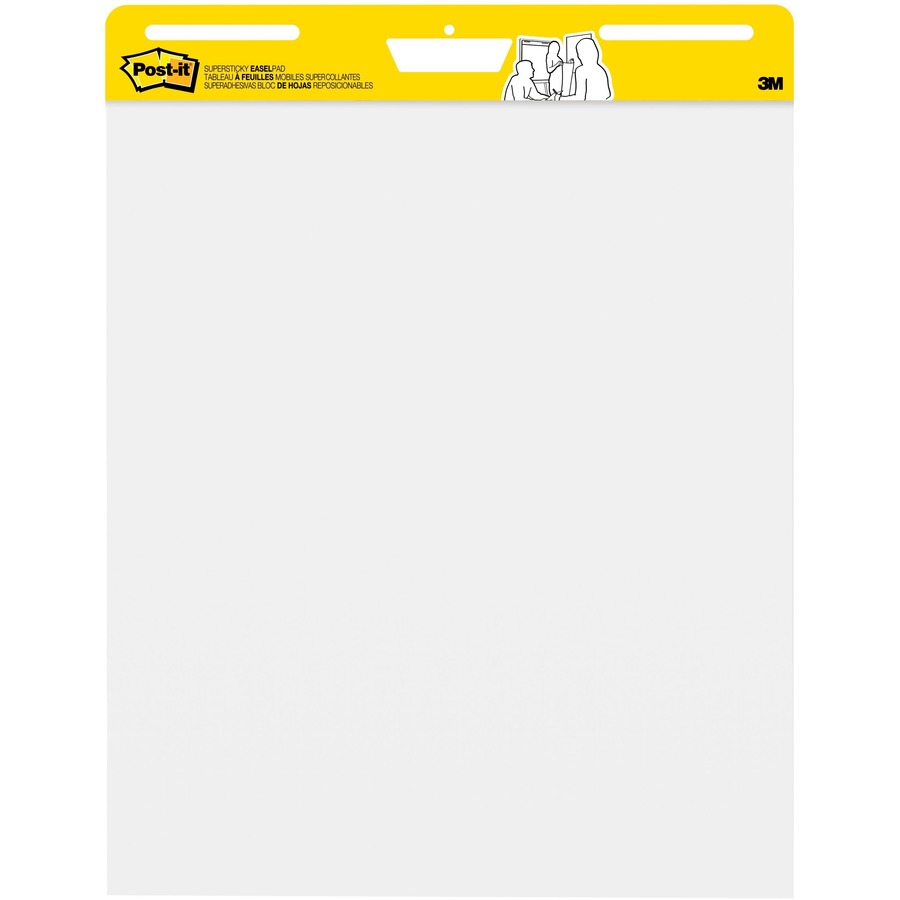  Post-it Super Sticky Easel Pad, 25 in x 30 in, White, 30  Sheets/Pad, Pads/Pack, Great for Virtual Teachers and Students (559 VAD  4PK) : Office Products