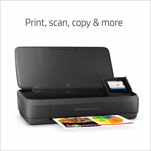 HP OfficeJet 250 Mobile All-in-One Printer, Copy/Fax/Print/Scan