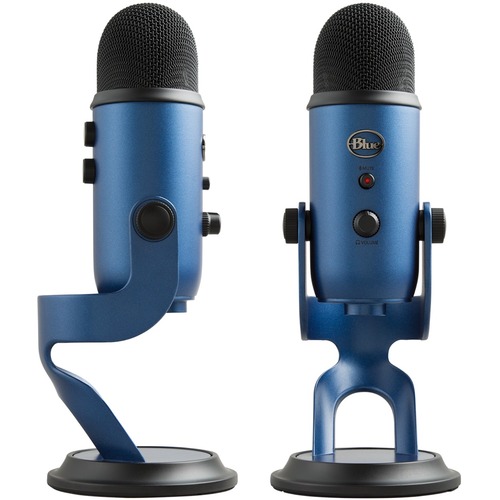 Logitech Blue Yeti Microphone, Stereo, 20 Hz to 20 kHz, Wired