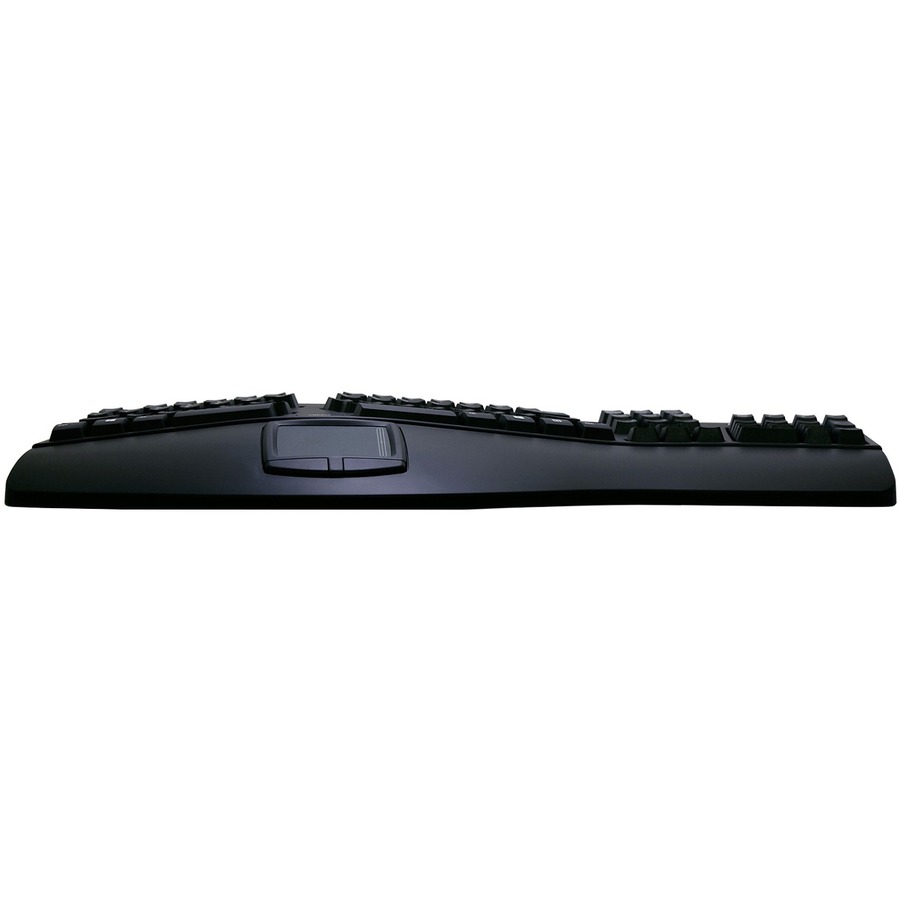 Adesso Tru-Form PCK-308UB Pro Contoured Ergonomic Keyboard - USB - 105 Keys - Black