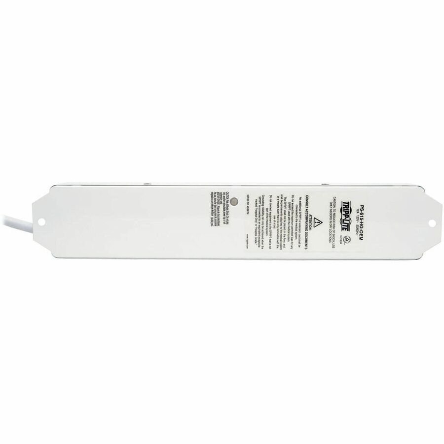 Eaton Tripp Lite Series Safe-IT UL 1363A Medical-Grade Power Strip for Patient-Care Vicinity, 6x15A Hospital-Grade Outlets, Safety Covers, 15 ft. Cord