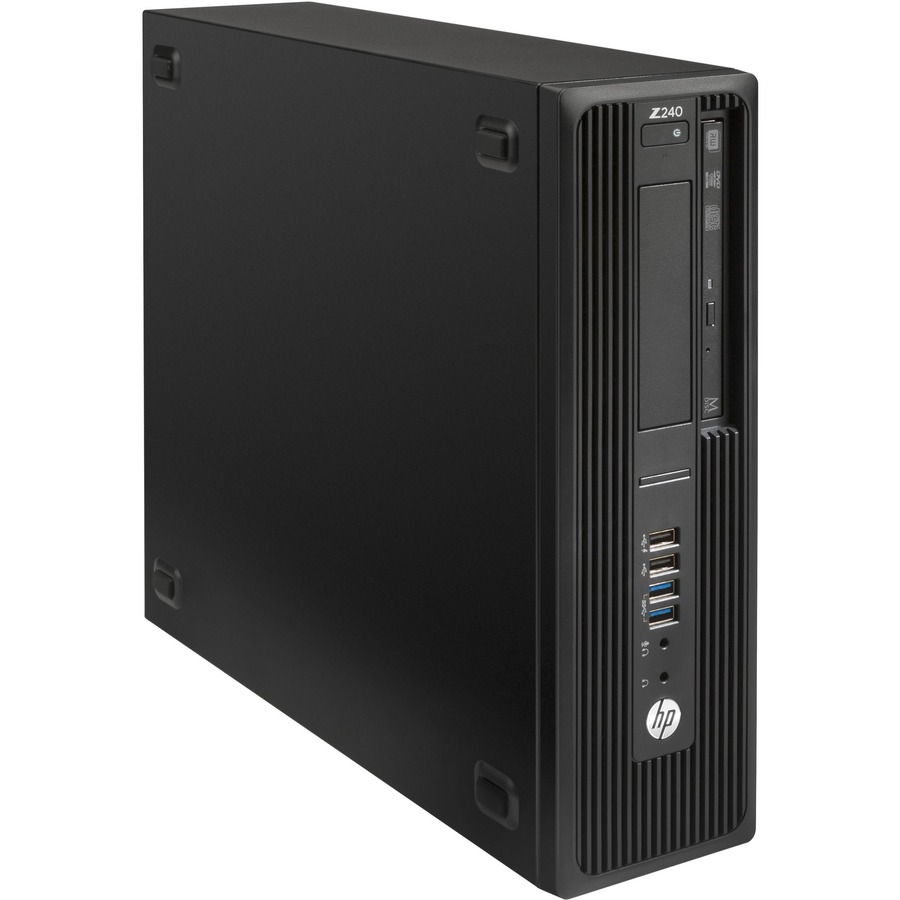 HP Z240 Workstation - 1 x Intel Xeon Quad-core (4 Core) E3-1225 v5 3.30 GHz - 8 GB DDR4 SDRAM RAM - 1 TB HDD - Small Form Factor