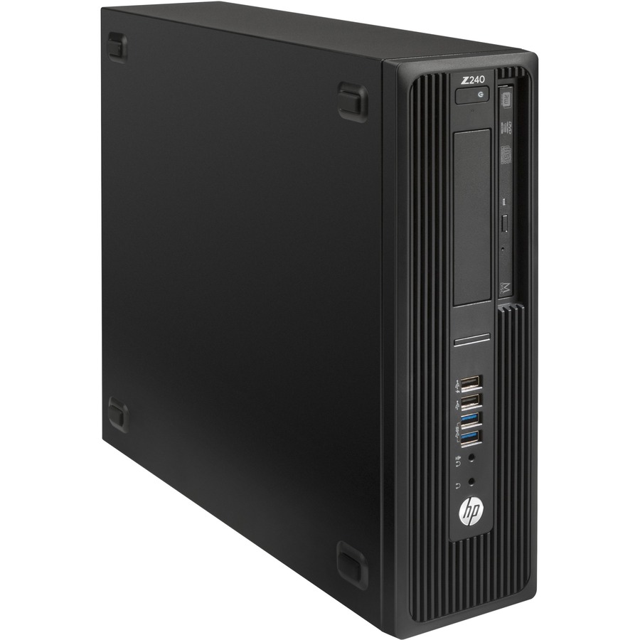 HP Z240 Workstation - 1 x Intel Core i7 Quad-core (4 Core) i7-6700 3.40 GHz - 8 GB DDR4 SDRAM RAM - 1 TB HDD - Small Form Factor - Black