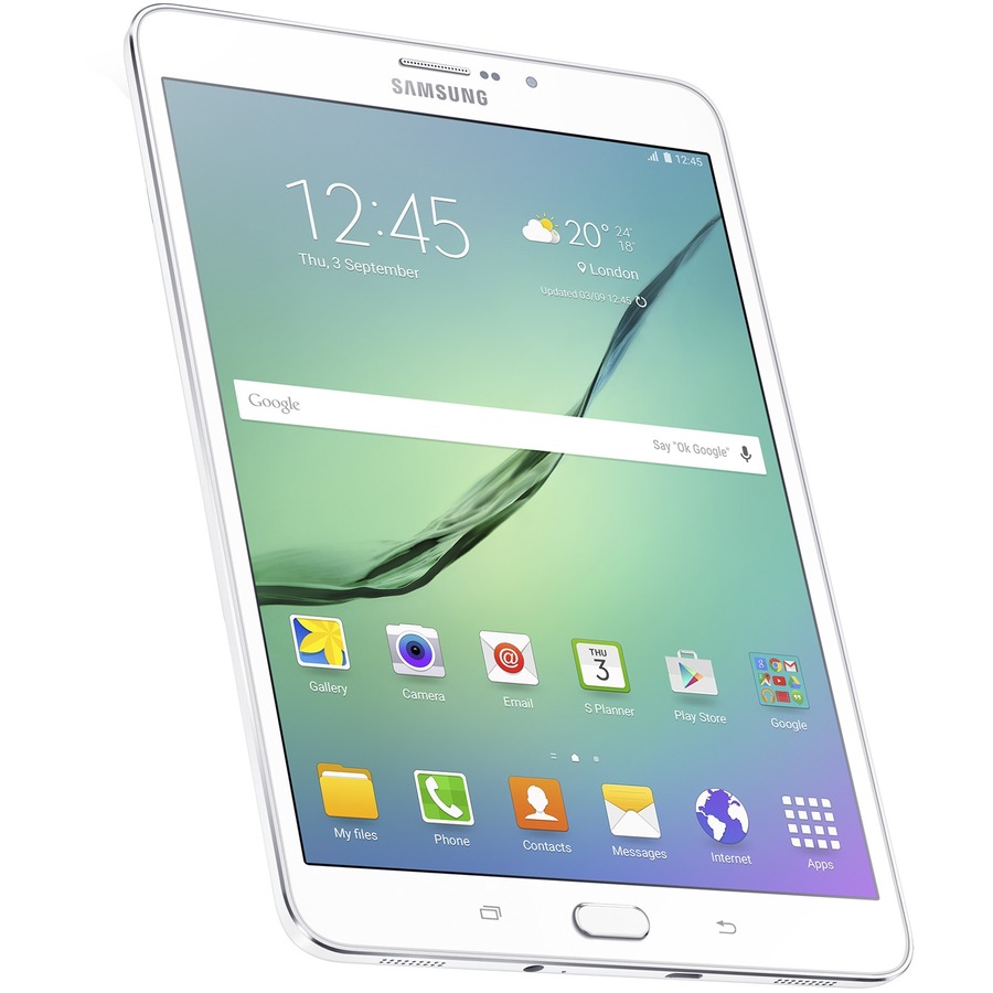 Samsung Galaxy Tab S2 SM-T713 Tablet - 8" - Octa-core (8 Core) 1.80 GHz - 3 GB RAM - 32 GB Storage - Android 6.0 Marshmallow - White