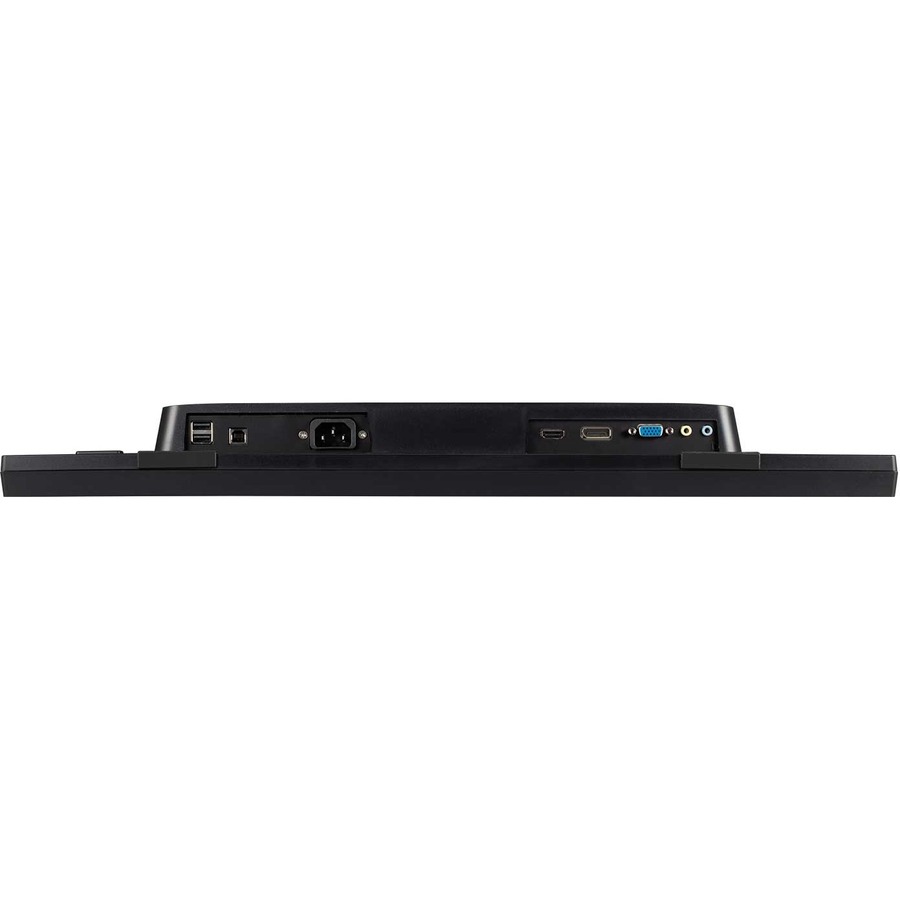 ViewSonic TD2423D Monitor de pantalla táctil IR múltiple de 24 pulgadas  1080p de 10 puntos con cuidado ocular HDMI, VGA, concentrador USB y