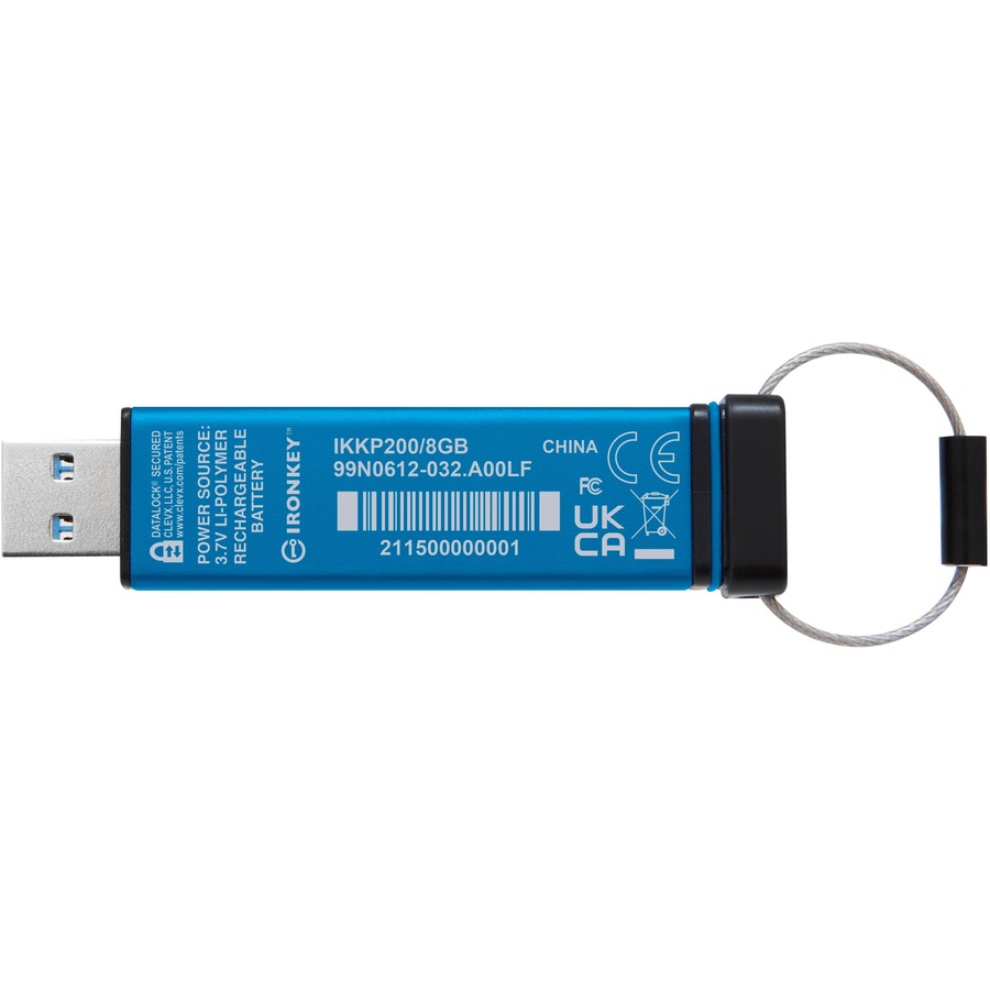 IronKey Keypad 200 8GB USB 3.2 (Gen 1) Type A Flash Drive