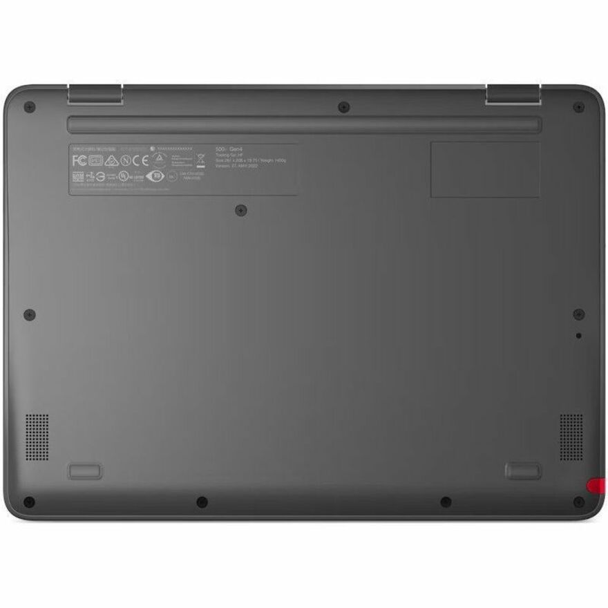Lenovo 500e Yoga Chromebook Gen 4 82W4001SUS 12.2" Touchscreen Convertible 2 in 1 Chromebook - WUXGA - 60 Hz - Intel N-Series N100 - 8 GB - 64 GB Flash Memory - English Keyboard - Graphite Gray