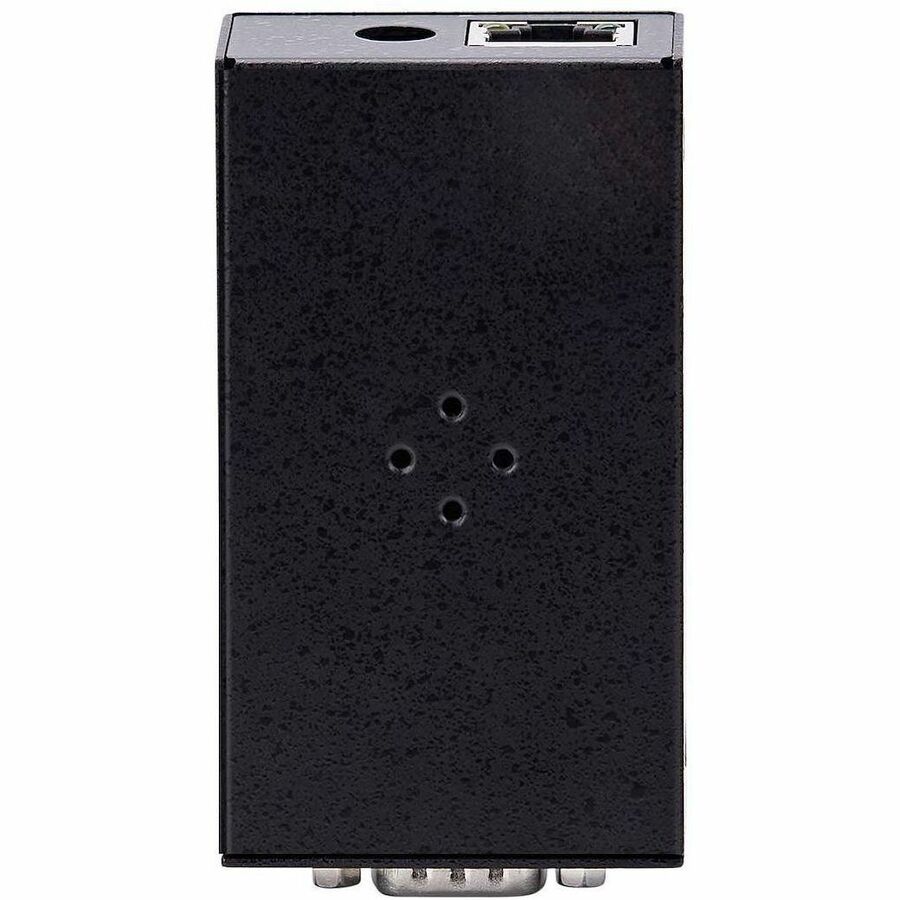 StarTech 1-Port Serial to Ethernet Adapter, IP Serial Device Server For RS232 Devices, Wall/DIN Rail Mount, LAN To DB9 Converter, TAA