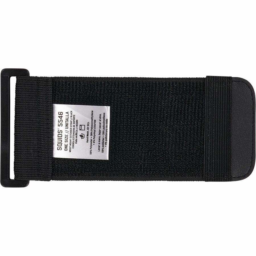 Picture of 5546 Wrist Mount Extender Strap, 12", Black, Elastic, Hook-and-Loop, Stretchable, Fits Over Outerwear, 1/EA