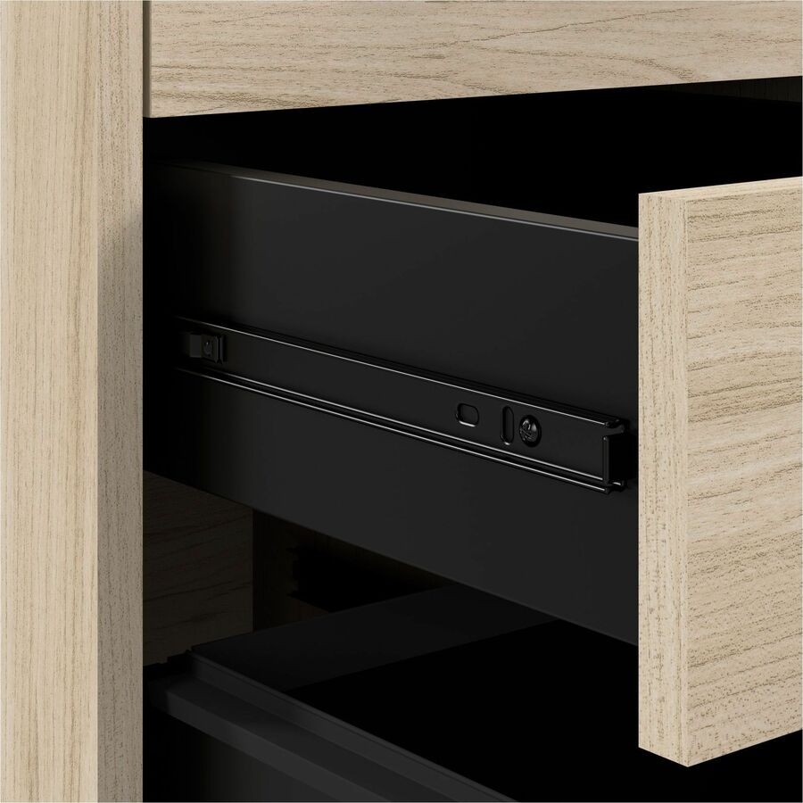 Picture of Vista Mobile File Cabinet, 27" x 16" x 20", 3 drawers (1 file, 2 box), Lockable, Dual-wheel casters, EA