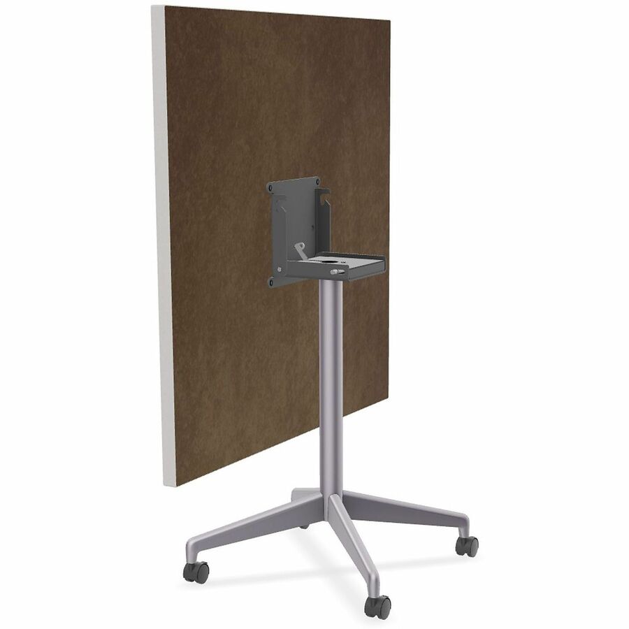 Picture of Zia Flip Table, 42 x 42, Nesting Castors, Laminate, Gray, 1 EA