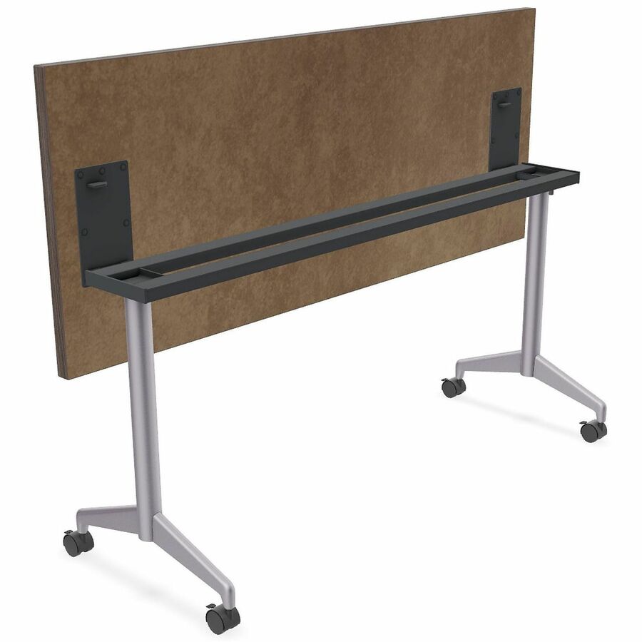 Picture of Flip-Top Table, 24 x 72, Metal Frame, Gold, Mobile Swivel, EA