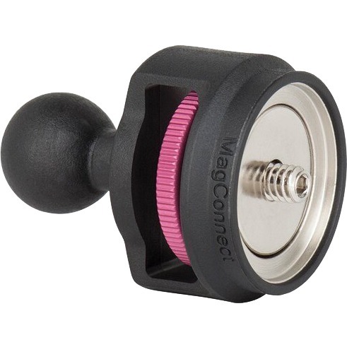 20MM HEAVY DUTY FIBER GLASS BALL JOINT ADAPTER FOR THE MAGCONNECT MOUNT — bottom view