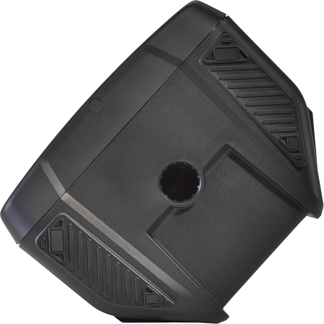 JBL 8-inch powered portable speaker with Bluetooth connectivity — bottom view
