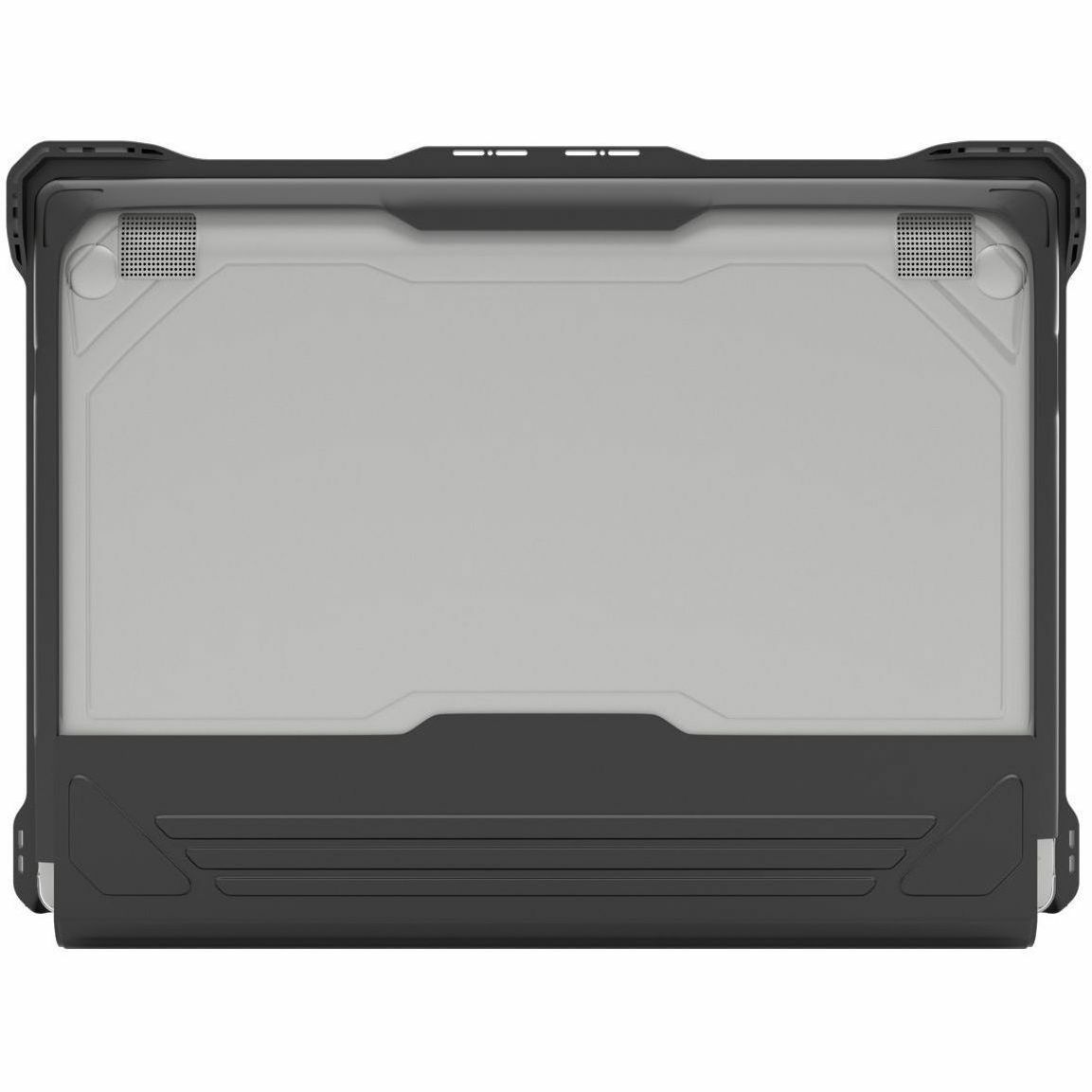 EXTREME SHELL-S FOR SAMSUNG CHROMEBOOK 4 (BLACK) — bottom view