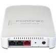 Fortinet FortiAP-23JF wall plate access point with tri-radio Wi-Fi 6, 4 RJ45 ports, BT/BLE, and included mounting kit — bottom view
