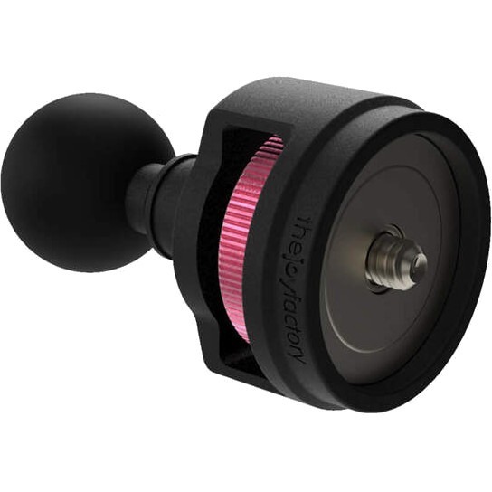 Joy Factory MAGCONNECT HD rubber coated 26 mm ball joint for secure mounting articulation — bottom view