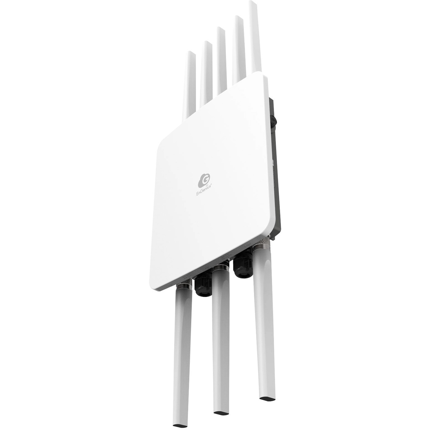 EnGenius ECW270 cloud managed outdoor Wi-Fi 6 dual-band access point with IP68 protection — bottom view