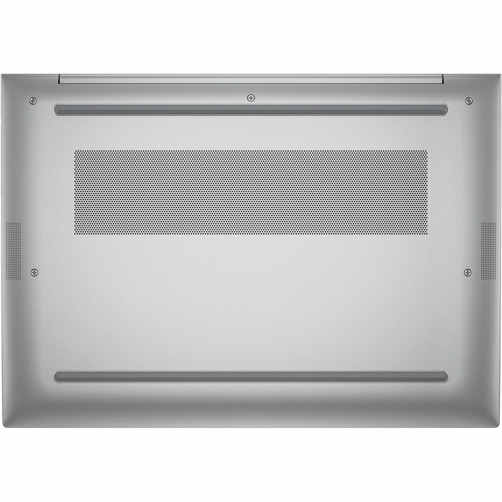 HP ZFly14G10A 14-inch mobile workstation with Ryzen 7 7840HS, 16 GB RAM, and 256 GB SSD — bottom view