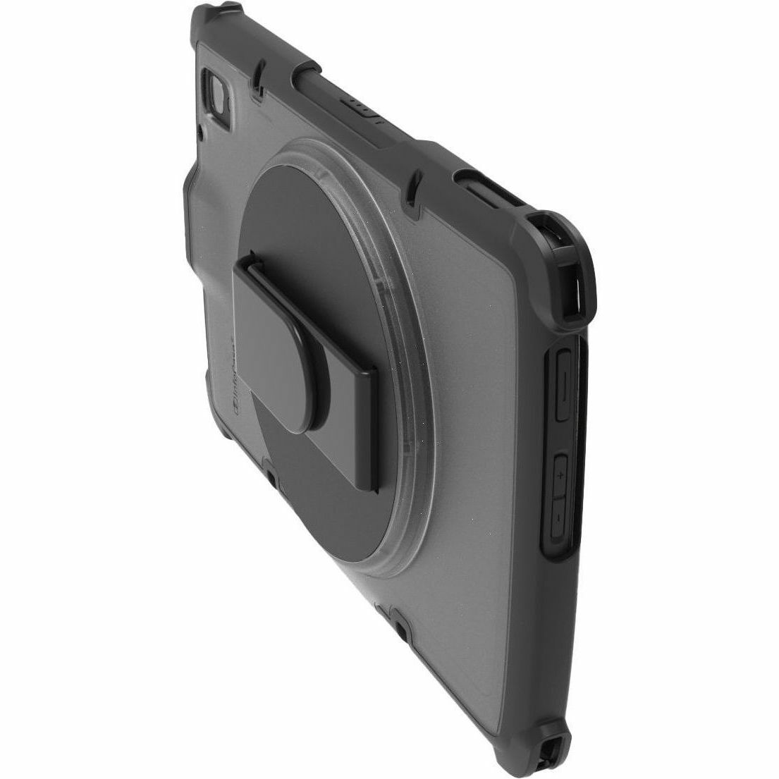 Rugged rotating hand strap for Zebra ET4X 8 in. tablet — bottom view