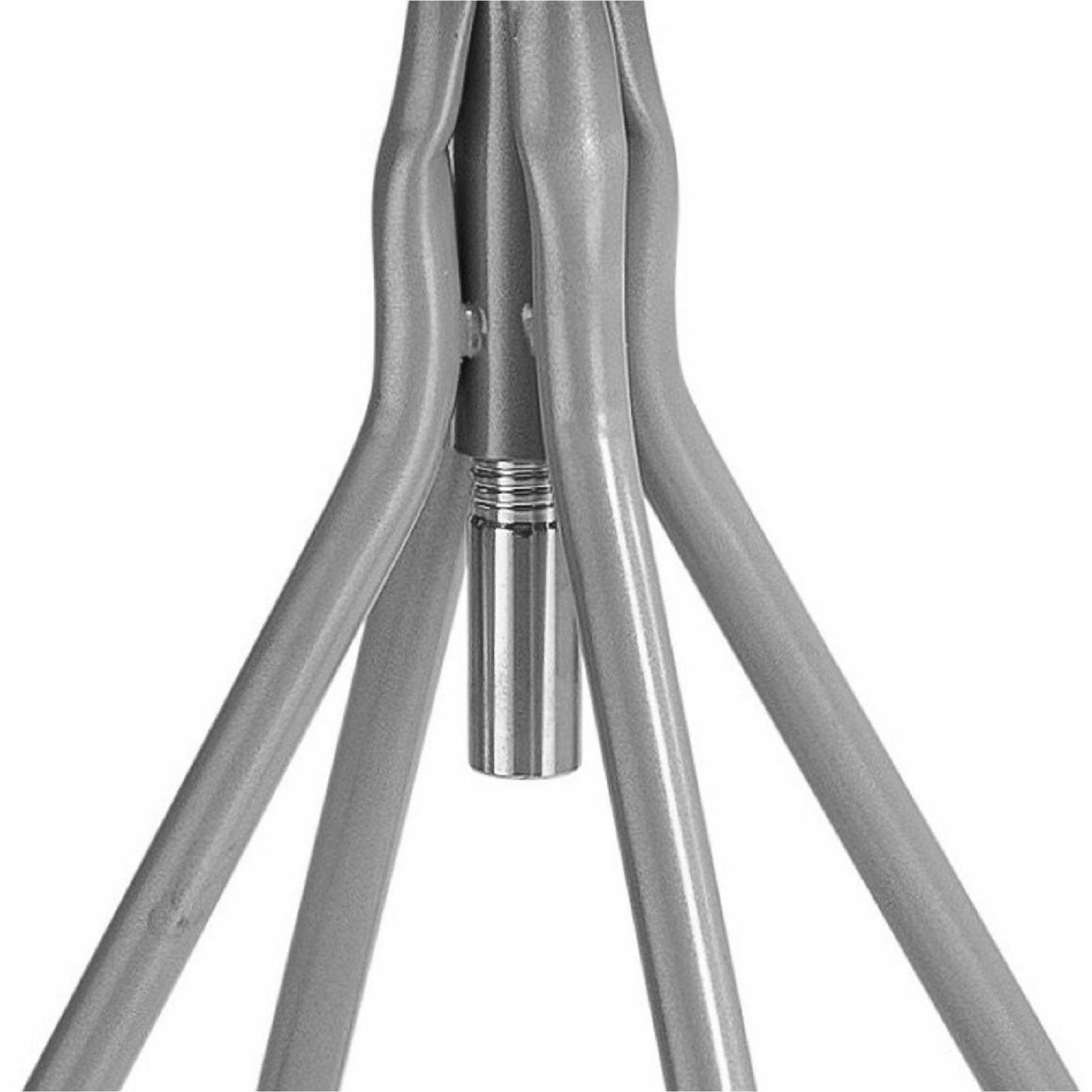 National Public Seating 6500 Series Heavy-Duty Swivel Stools - Gray Seat Color - Vinyl Seat Material - Gray Frame Color - Steel Frame Material - Four-legged Base - Gray - Metal - 1 Each