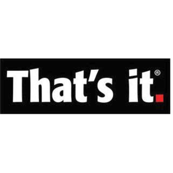 That's it. logo