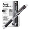 .e-Sharp Mechanical Pencil, .5 mm, Black Barrel, Dozen