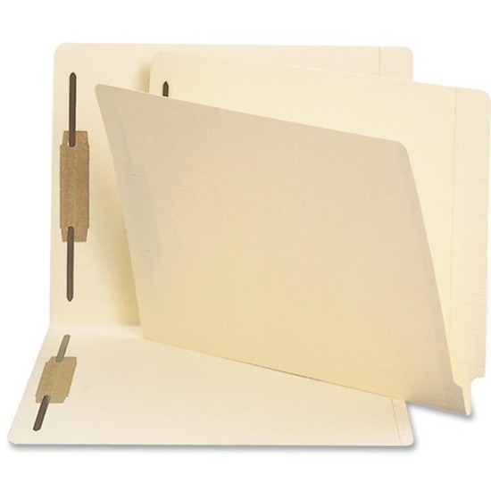 Picture of Smead Straight Tab Cut Letter Recycled Fastener Folder