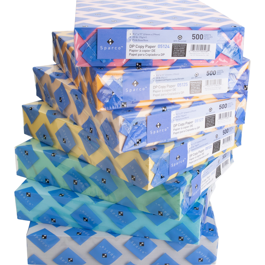 Sparco Premium Copy Paper - Blue