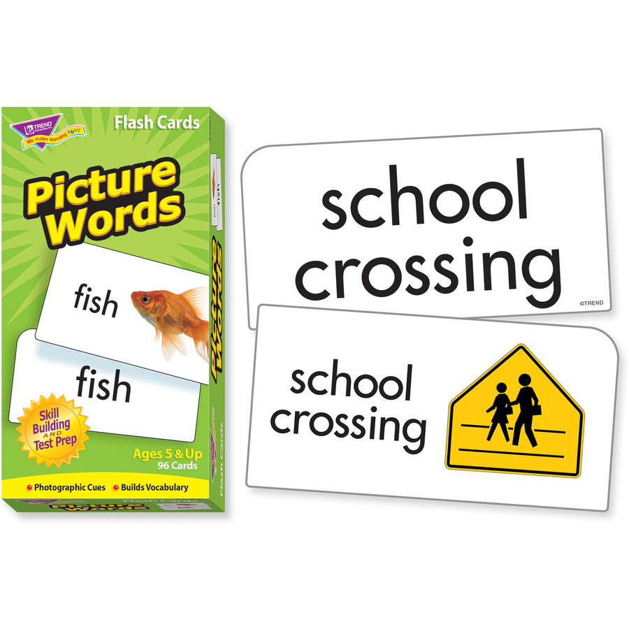 Picture of Trend Picture Words Flash Cards