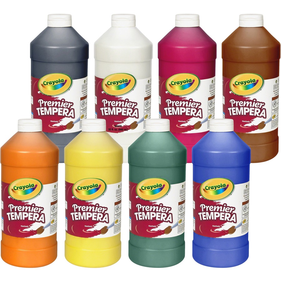 crayola premier tempera paint