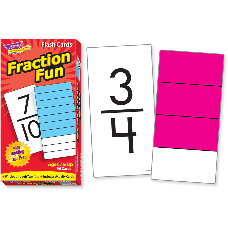 Picture of Trend Fraction Fun Flash Cards