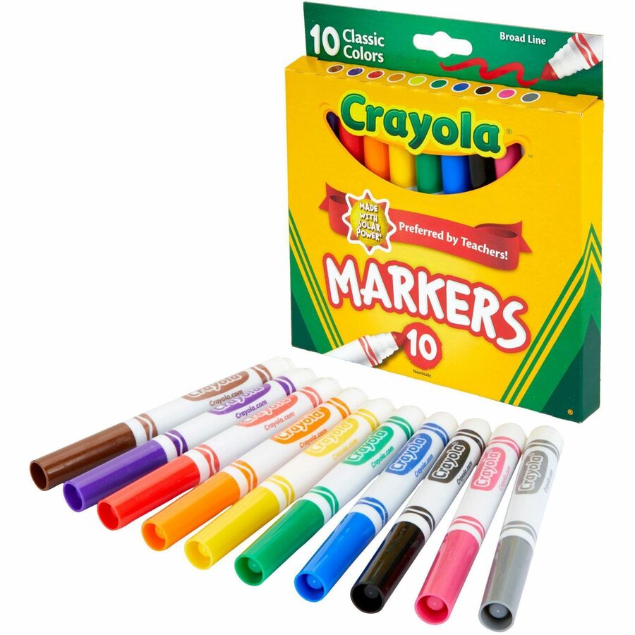 They do Crayola Refillable Markers. Score!! 