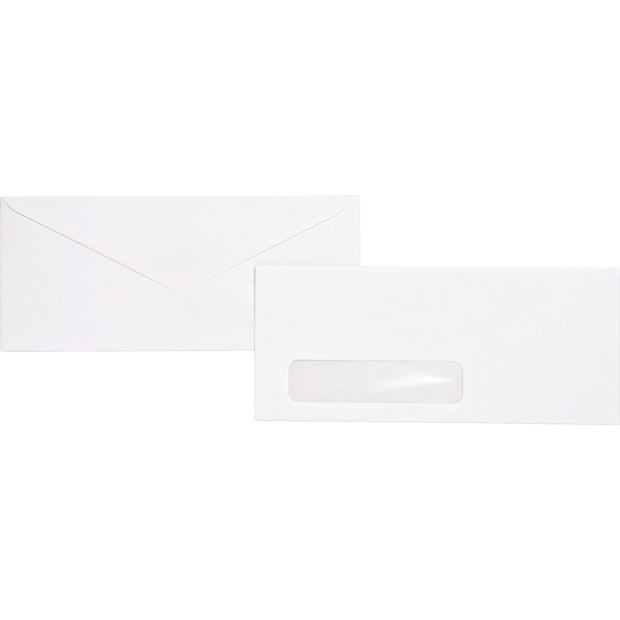 Picture of Business Source No. 10 Diagonal Seam Window Envelopes