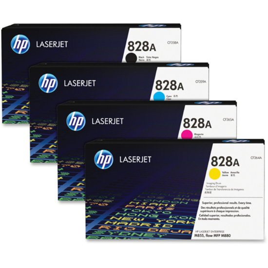 HP 828A LaserJet Image Drum - Single Pack - Laser Print Technology - 30000 - Black - OEM - 1 Each