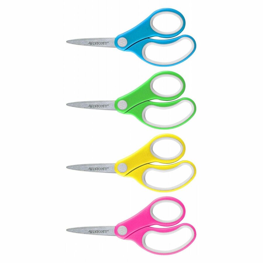 Picture of Westcott Soft Handle 5" Pointed Kids Value Scissors
