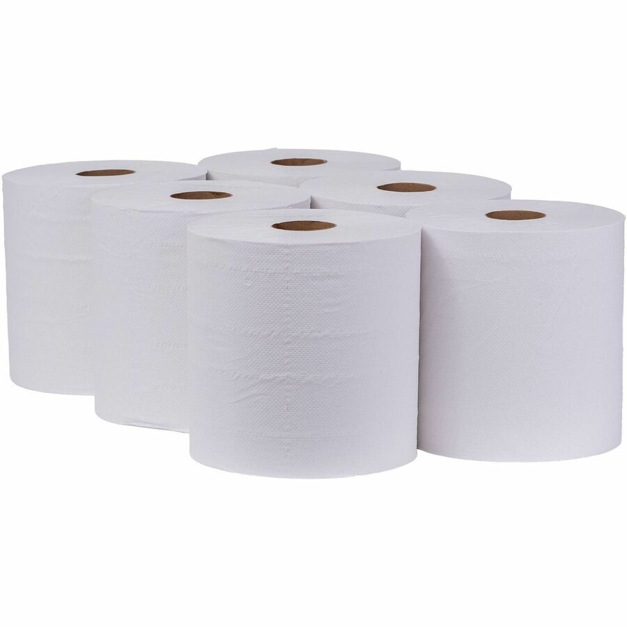 Picture of Center-Pull Paper Towels, 2-ply, 8.25" x 600 ft, White, 6 Rolls/Box, BX