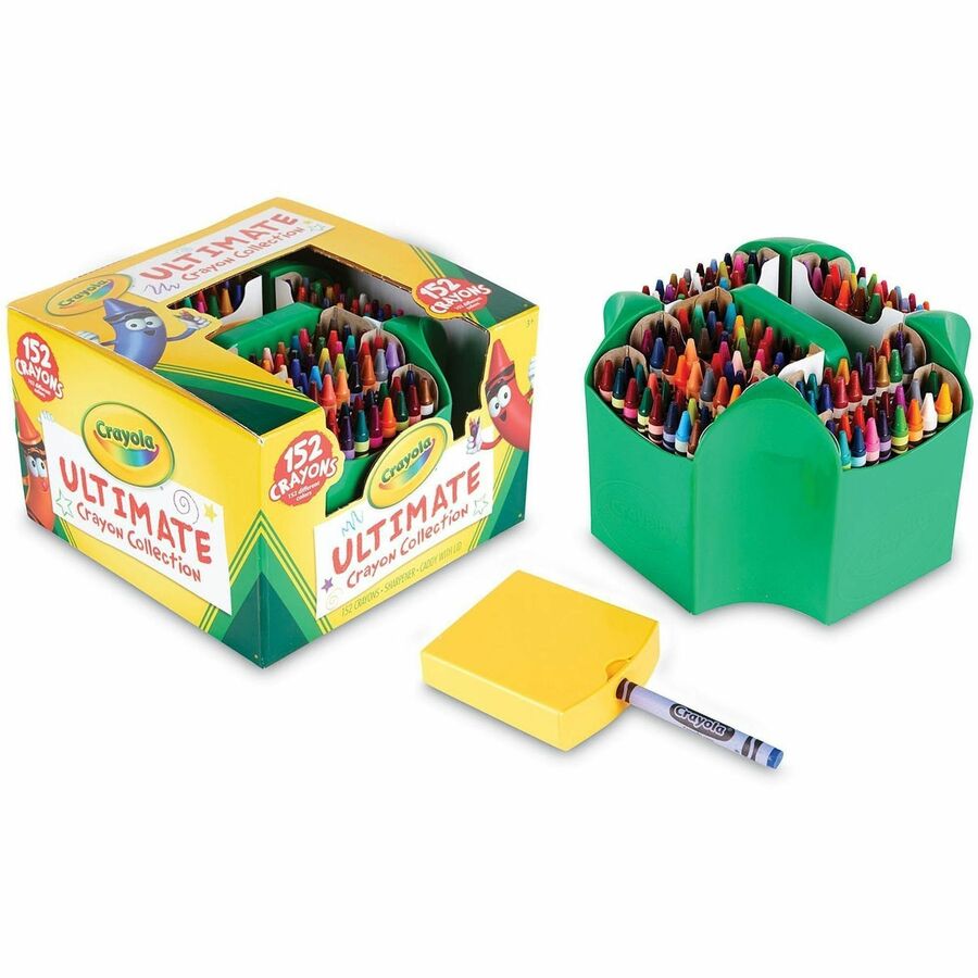 Crayola Ultimate 152 Crayon Collection - Assorted - 1 / Box