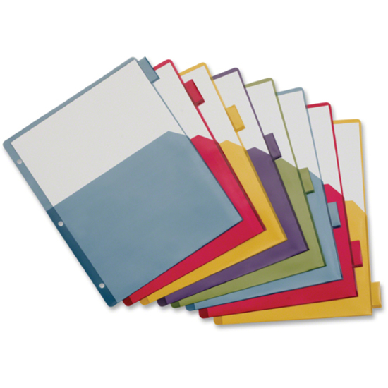 Cardinal Extra-tough Poly Dividers - Index Divider 