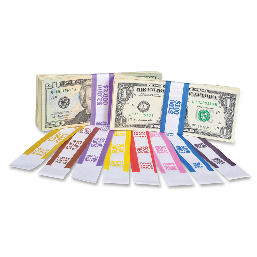 Barred ABA $5,000 Currency Band Bundles (500 Bands)