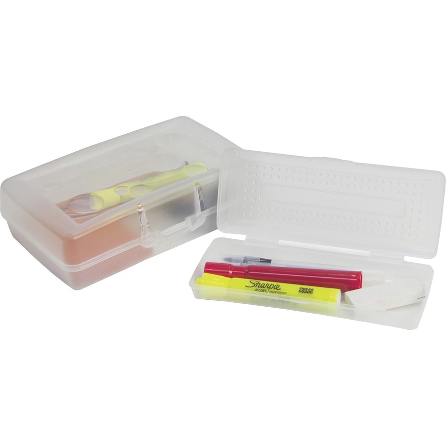 Sparco clear plastic pencil box external dimensions 2000x2000 Pencil dimensions