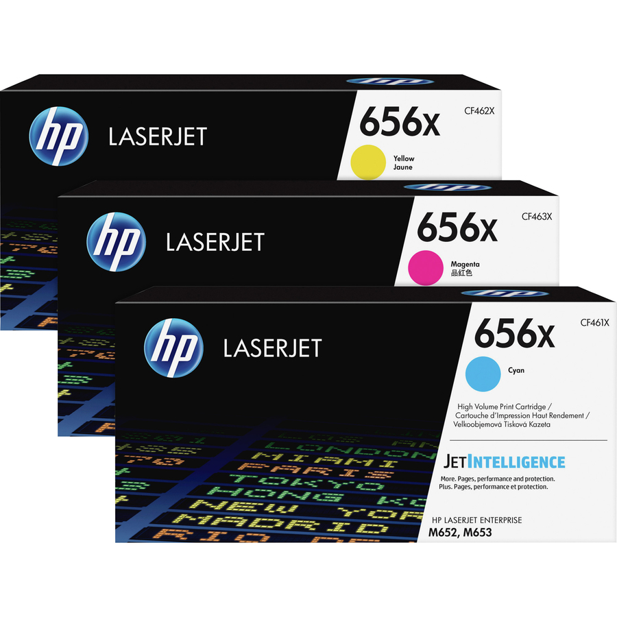 HP 656X (CF461X) Original High Yield Laser Toner Cartridge - Cyan - 1 Each - 22000 Pages