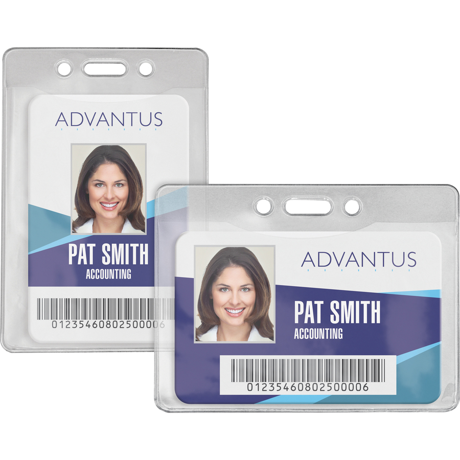 Advantus Government/Military ID Holders - ID Badges & Supplies ...